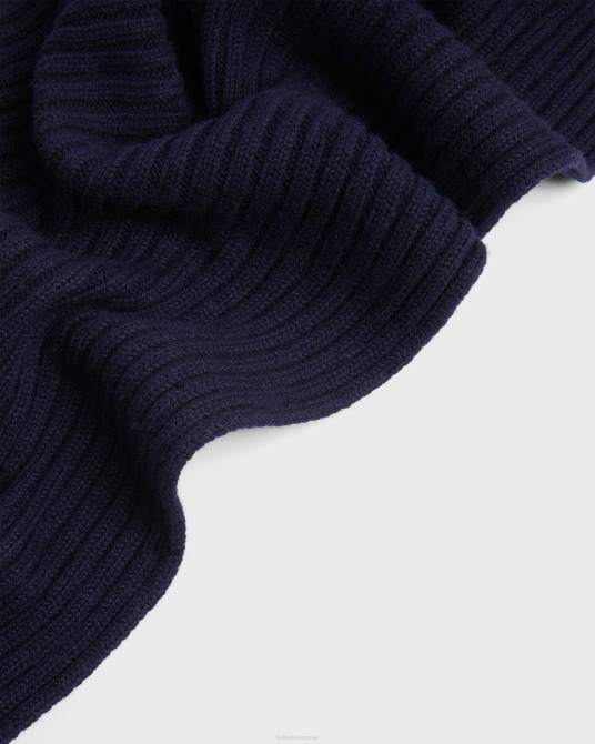 Ted Baker hombres 2ZFP2082 accesorios bufanda camen punto cardigan Armada