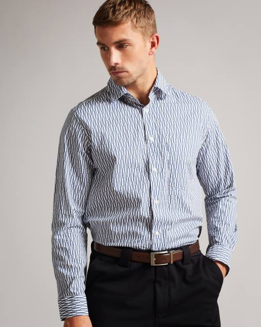 Ted Baker hombres 2ZFP1831 accesorios cinturón reversible de piel karmer chocolate