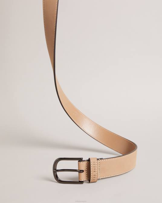 Ted Baker hombres 2ZFP1832 accesorios cinturón de cuero grisham marrón