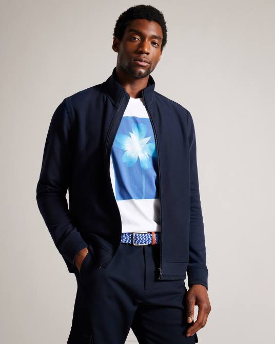 Ted Baker hombres 2ZFP1861 accesorios cinturón elástico tejido callen azul