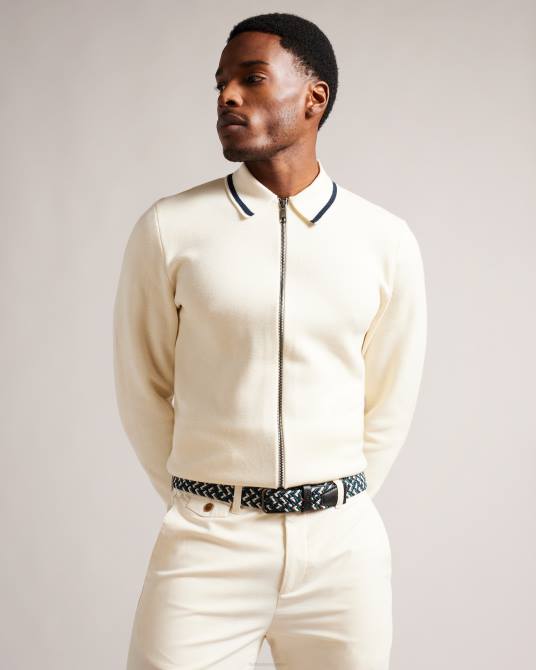 Ted Baker hombres 2ZFP1925 accesorios cinturón elástico tejido strech negro