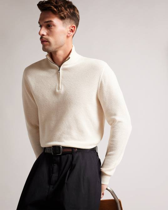 Ted Baker hombres 2ZFP2011 accesorios cinturón jaims de piel con detalle en contraste negro