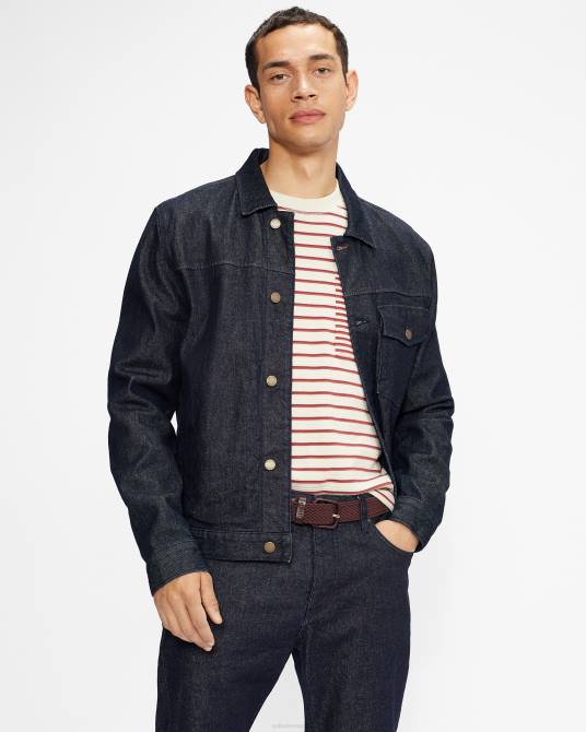 Ted Baker hombres 2ZFP2081 accesorios cinturón elástico albea color drench sangre de buey