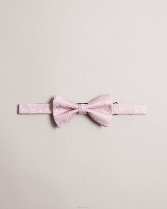 Ted Baker hombres 2ZFP1957 accesorios pajarita de paisley mewbow Rosado oscuro