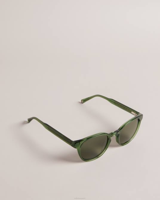 Ted Baker hombres 2ZFP1936 accesorios gafas de sol monocromáticas clásicas grnavi verde