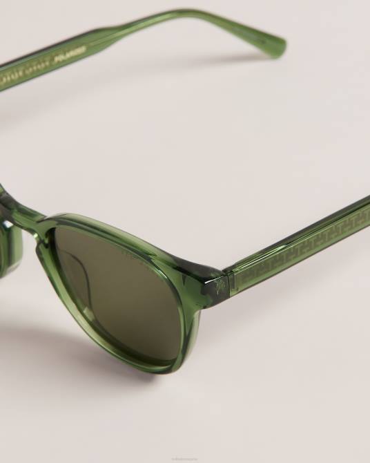Ted Baker hombres 2ZFP1936 accesorios gafas de sol monocromáticas clásicas grnavi verde