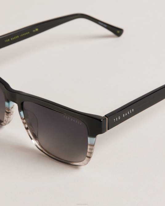 Ted Baker hombres 2ZFP2015 accesorios gafas de sol grystri clásicas con montura sombreada gris