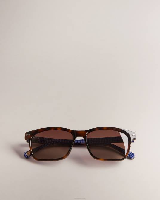 Ted Baker hombres 2ZFP2049 accesorios gafas de sol con montura cuadrada carey