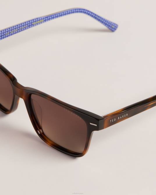 Ted Baker hombres 2ZFP2049 accesorios gafas de sol con montura cuadrada carey