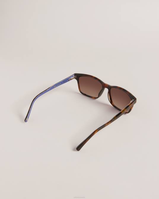 Ted Baker hombres 2ZFP2049 accesorios gafas de sol con montura cuadrada carey