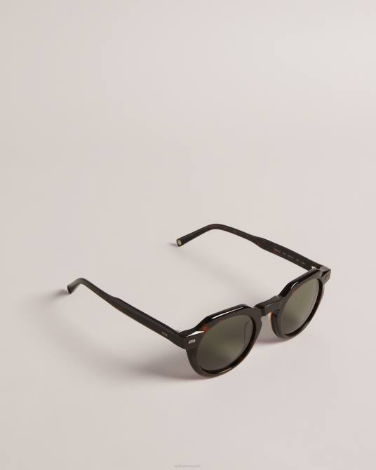 Ted Baker hombres 2ZFP2053 accesorios gafas de sol toriti redondas de carey carey