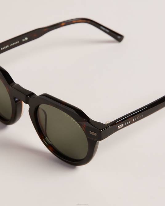 Ted Baker hombres 2ZFP2053 accesorios gafas de sol toriti redondas de carey carey
