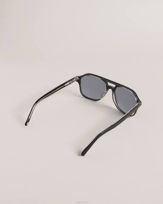 Ted Baker hombres 2ZFP2060 accesorios gafas de sol de aviador geométricas blkavi negro