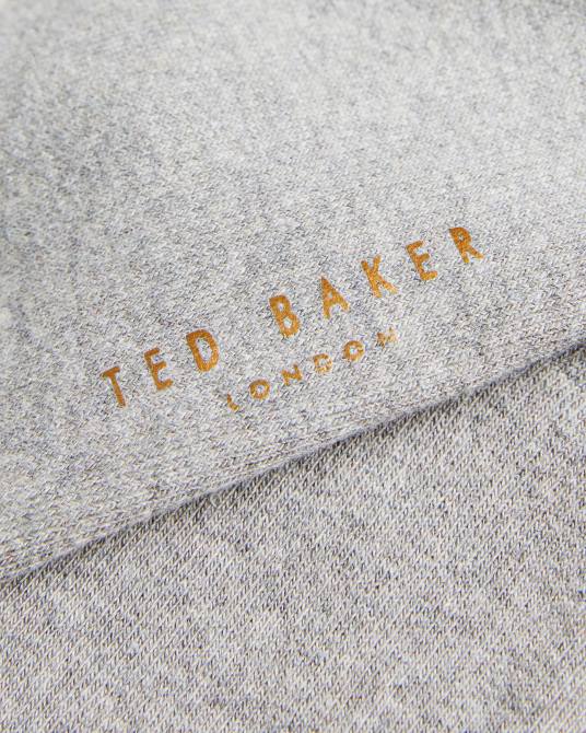 Ted Baker hombres 2ZFP2069 accesorios calcetines teesok t gris