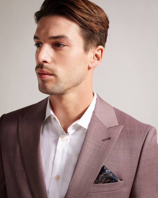 Ted Baker hombres 2ZFP1926 accesorios pañuelo de bolsillo floral de seda leefpok Armada