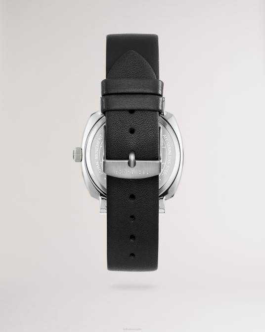 Ted Baker hombres 2ZFP2052 accesorios Reloj timi con correa de piel lisa negra. negro