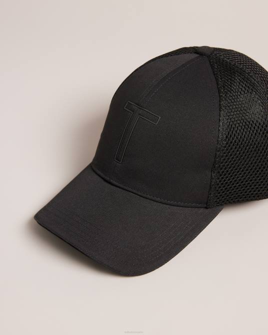 Ted Baker hombres 2ZFP1798 accesorios gorra trasera de malla ehtanee negro