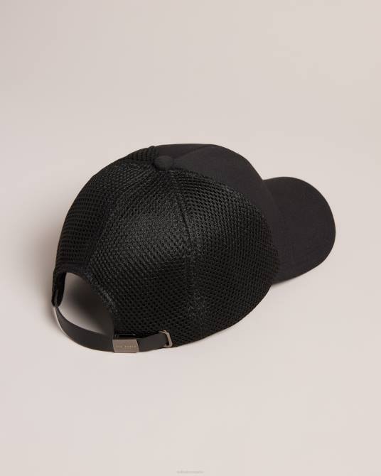Ted Baker hombres 2ZFP1798 accesorios gorra trasera de malla ehtanee negro