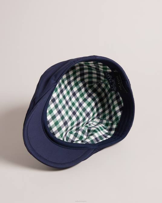 Ted Baker hombres 2ZFP1801 accesorios gorra plana resistente al agua ehtannn Armada
