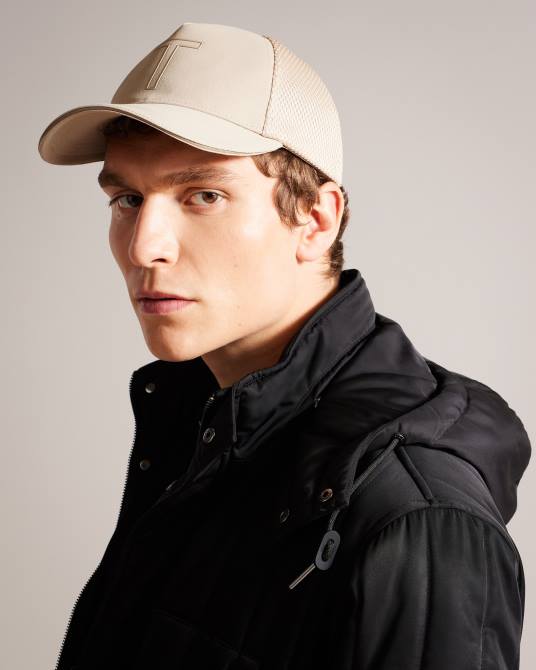 Ted Baker hombres 2ZFP1806 accesorios gorra trasera de malla ehtanee camello