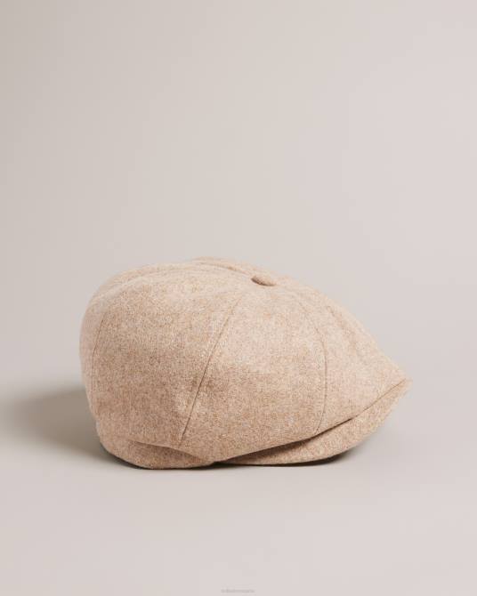 Ted Baker hombres 2ZFP1814 accesorios gorra lucasss de mezcla de lana para niño camello