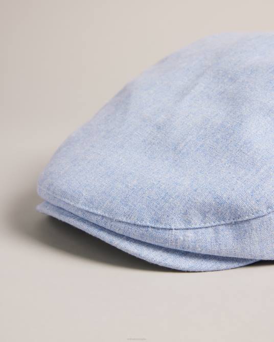 Ted Baker hombres 2ZFP1899 accesorios gorra plana drakee azul claro