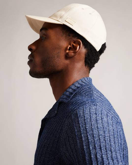 Ted Baker hombres 2ZFP1998 accesorios gorra caspi de sarga de algodón marrón claro