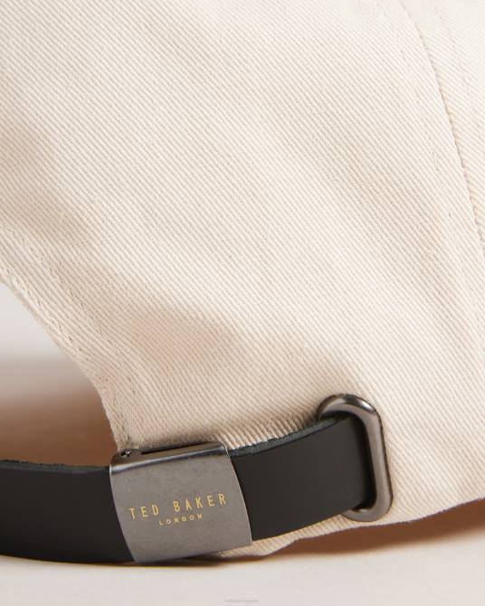 Ted Baker hombres 2ZFP1998 accesorios gorra caspi de sarga de algodón marrón claro