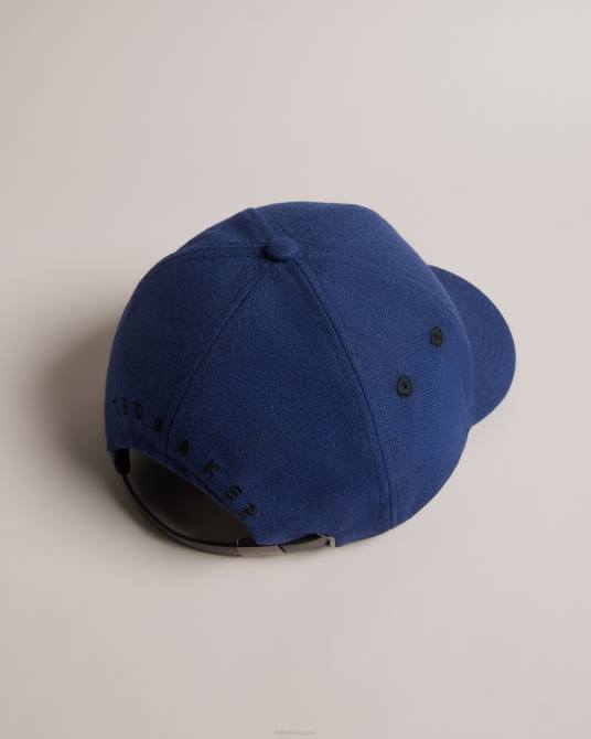 Ted Baker hombres 2ZFP2029 accesorios gorra de béisbol marvinn de algodón y lino Armada