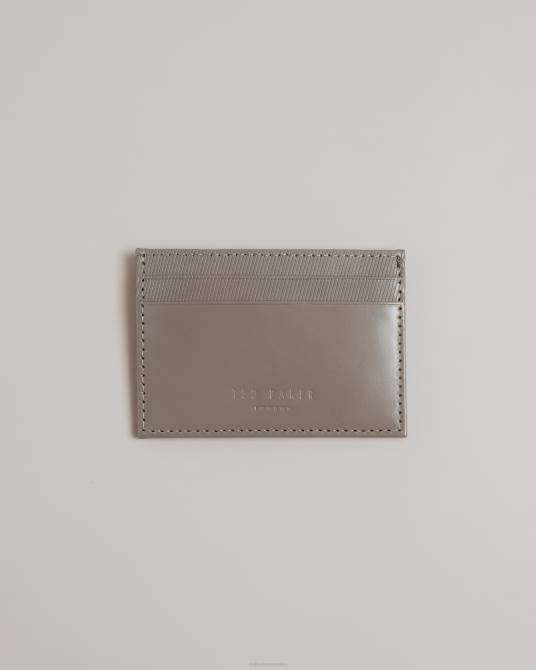Ted Baker hombres 2ZFP2030 accesorios tarjetero con grabado láser de tencard carbón