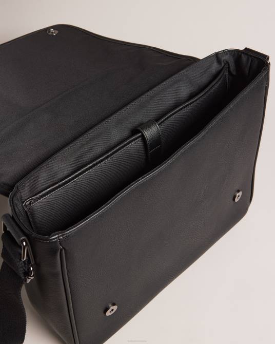 Ted Baker hombres 2ZFP1753 bolsas bolso bandolera wayvon house check pu negro