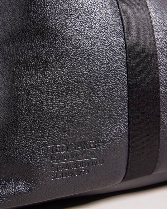 Ted Baker hombres 2ZFP1757 bolsas bolsa de viaje josua de piel sintética negro