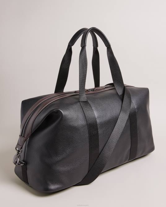 Ted Baker hombres 2ZFP1757 bolsas bolsa de viaje josua de piel sintética negro