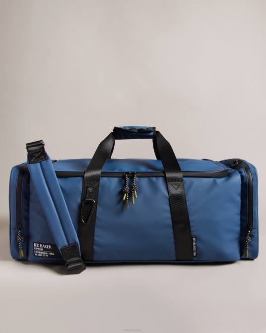 Ted Baker hombres 2ZFP1762 bolsas bolsa de viaje de goma hyke Armada
