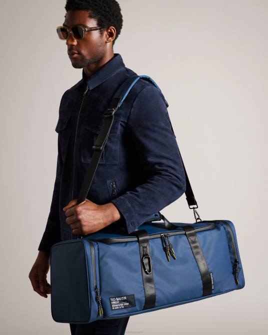 Ted Baker hombres 2ZFP1762 bolsas bolsa de viaje de goma hyke Armada