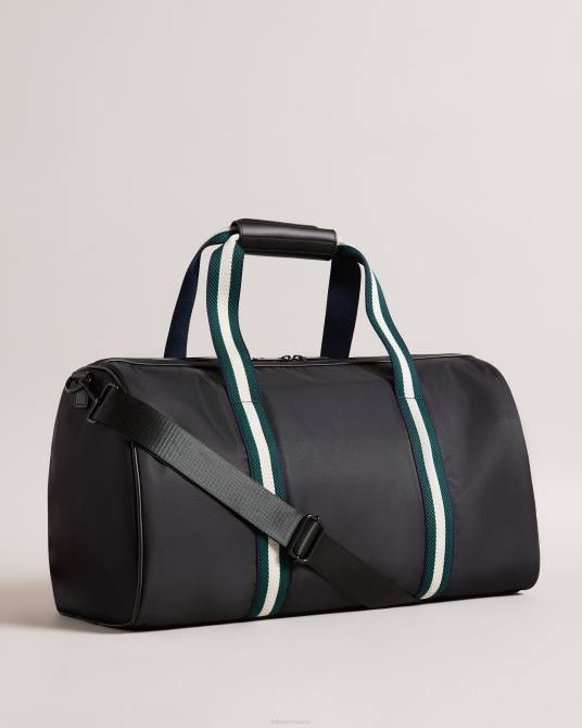 Ted Baker hombres 2ZFP1773 bolsas bolsa de deporte retro de sarga matique negro