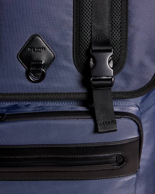 Ted Baker hombres 2ZFP1763 bolsas mochila komute de nailon Armada