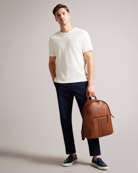 Ted Baker hombres 2ZFP1777 bolsas mochila esentle de pu a rayas broncearse