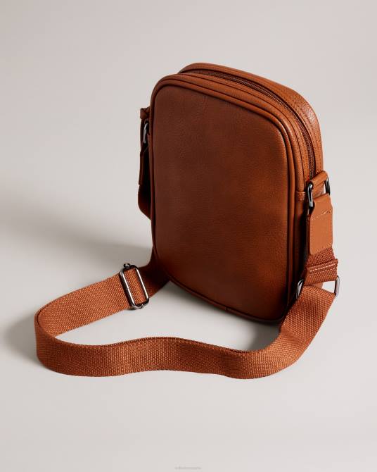 Ted Baker hombres 2ZFP1766 bolsas bolso de vuelo everton grande de pu a rayas broncearse