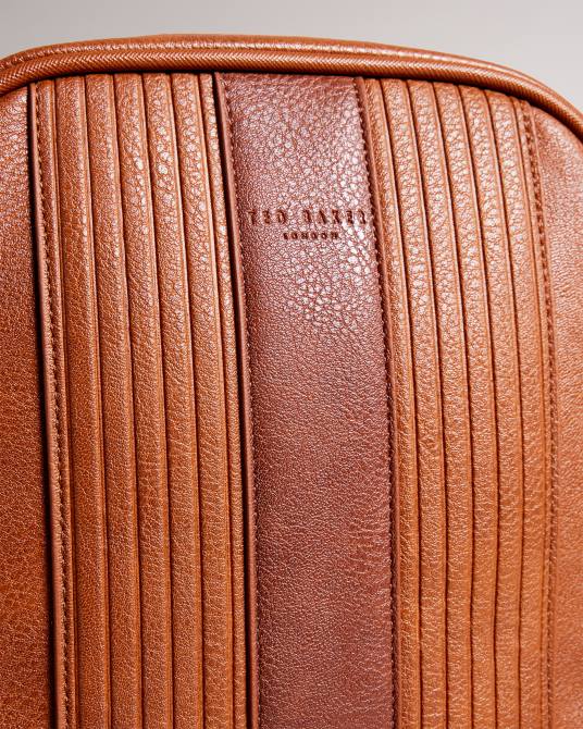 Ted Baker hombres 2ZFP1766 bolsas bolso de vuelo everton grande de pu a rayas broncearse