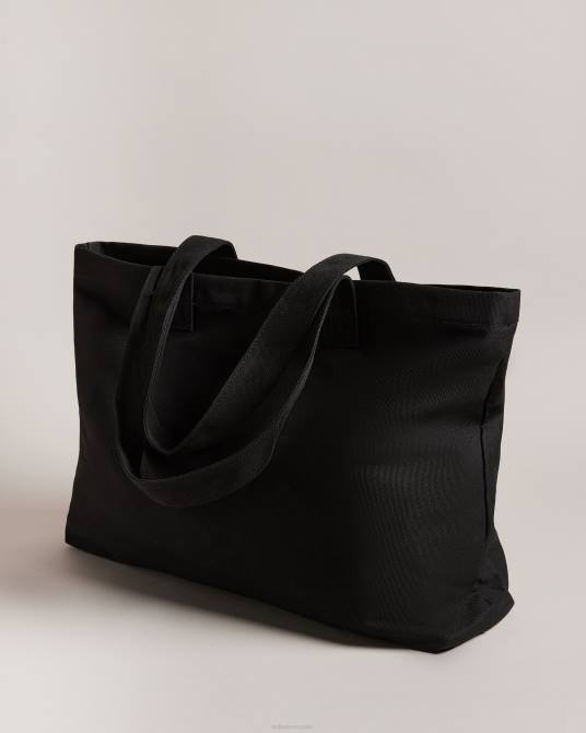 Ted Baker hombres 2ZFP777 bolsas bolso tote con la marca lukkee negro