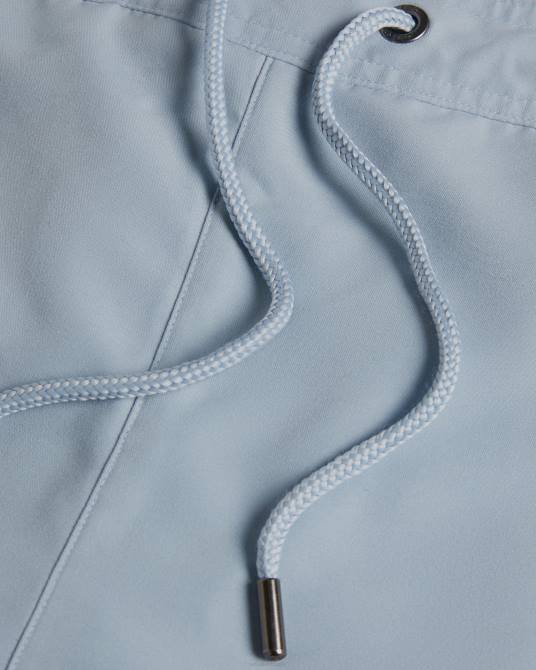 Ted Baker hombres 2ZFP1394 ropa shorts de baño Hiltree lisos azul medio