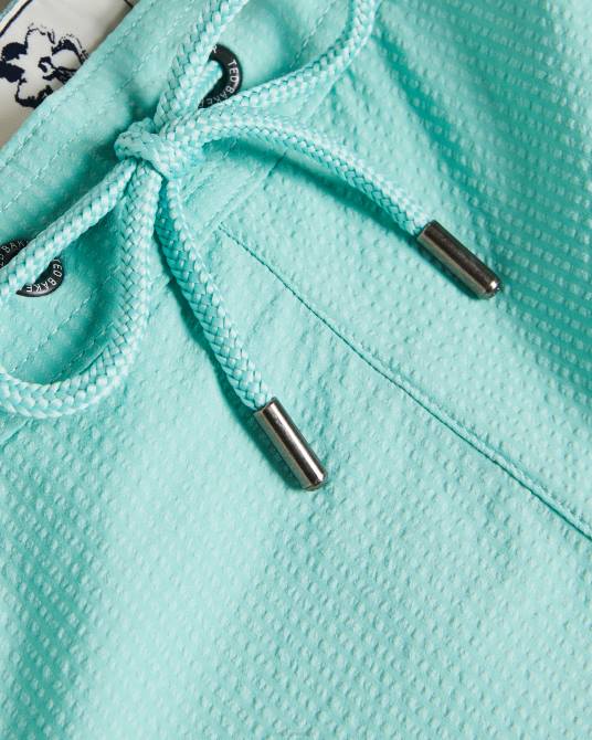 Ted Baker hombres 2ZFP1453 ropa shorts de baño colne lisos con textura menta
