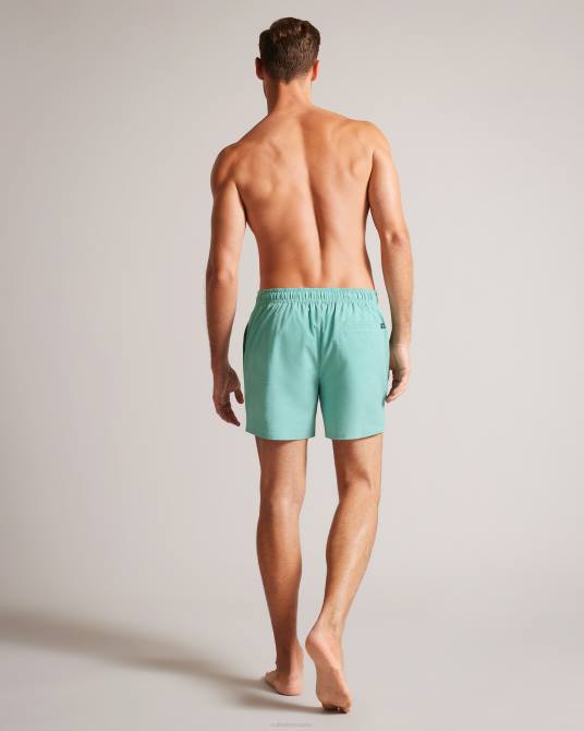 Ted Baker hombres 2ZFP1453 ropa shorts de baño colne lisos con textura menta