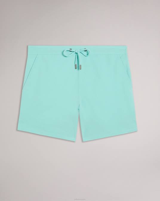 Ted Baker hombres 2ZFP1453 ropa shorts de baño colne lisos con textura menta