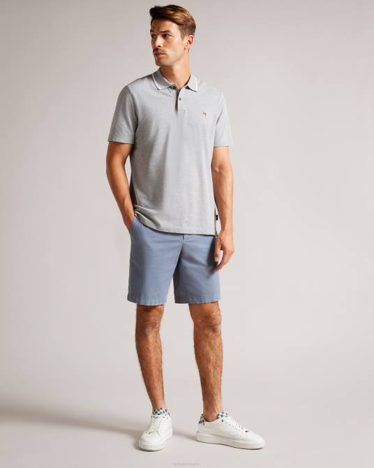 Ted Baker hombres 2ZFP1330 ropa shorts chinos ashfrd azul medio