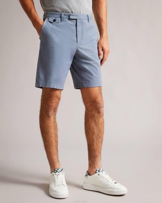 Ted Baker hombres 2ZFP1330 ropa shorts chinos ashfrd azul medio
