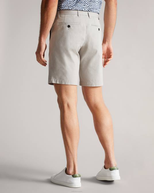 Ted Baker hombres 2ZFP1343 ropa shorts chinos ashfrd gris claro