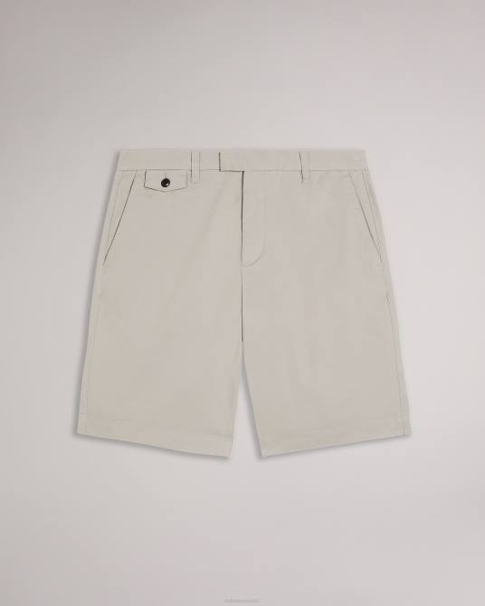 Ted Baker hombres 2ZFP1343 ropa shorts chinos ashfrd gris claro