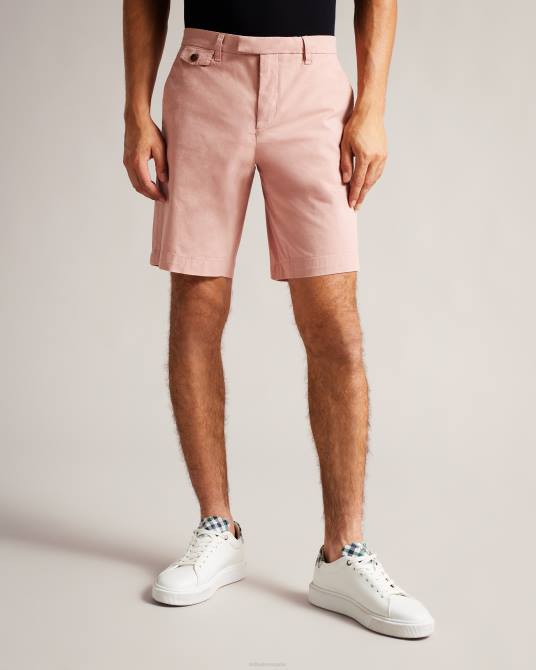 Ted Baker hombres 2ZFP1344 ropa shorts chinos ashfrd rosa medio